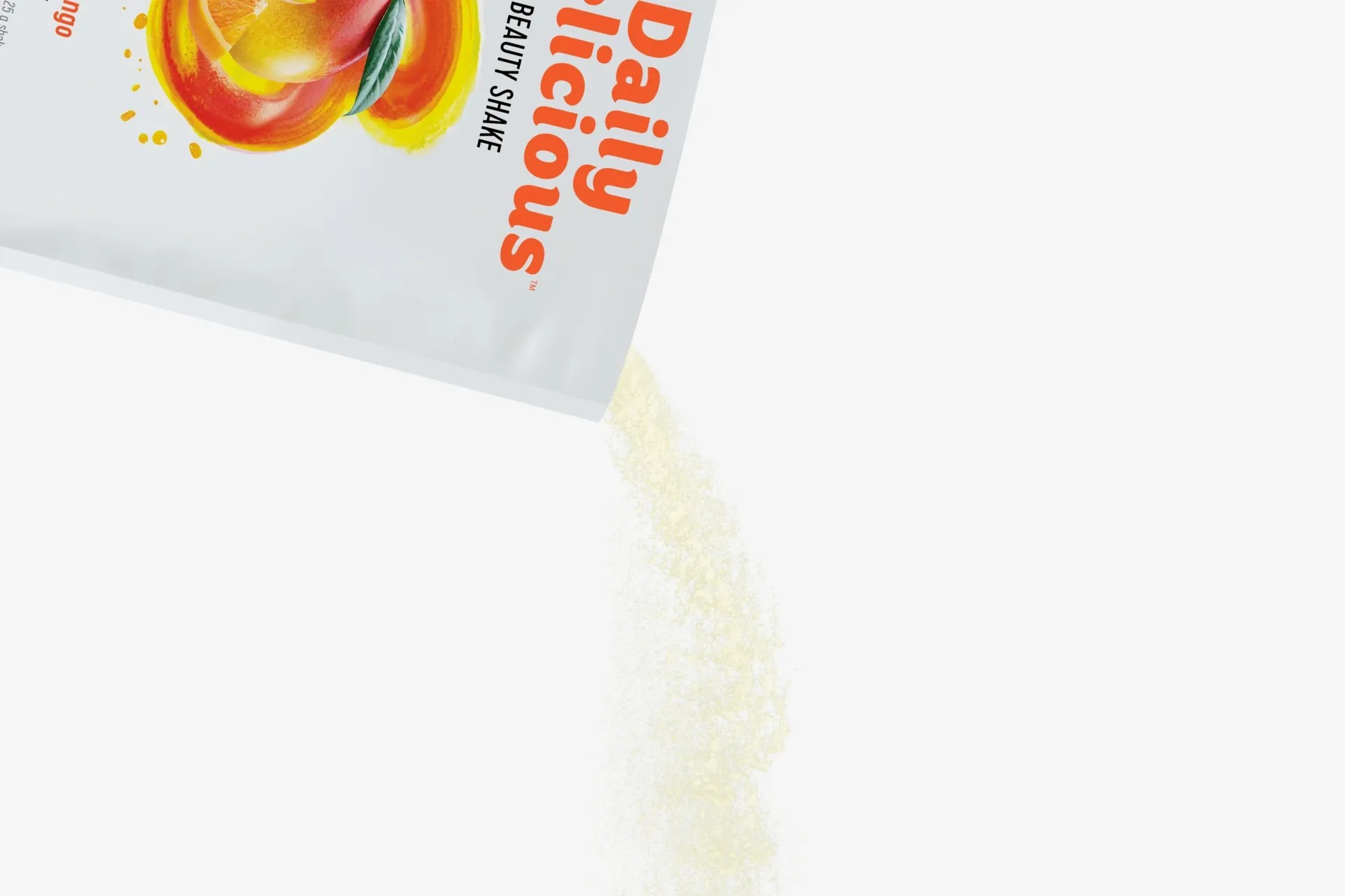 Daily Delicious Beauty Shake ar mango un apelsīnu garšu - Image 2