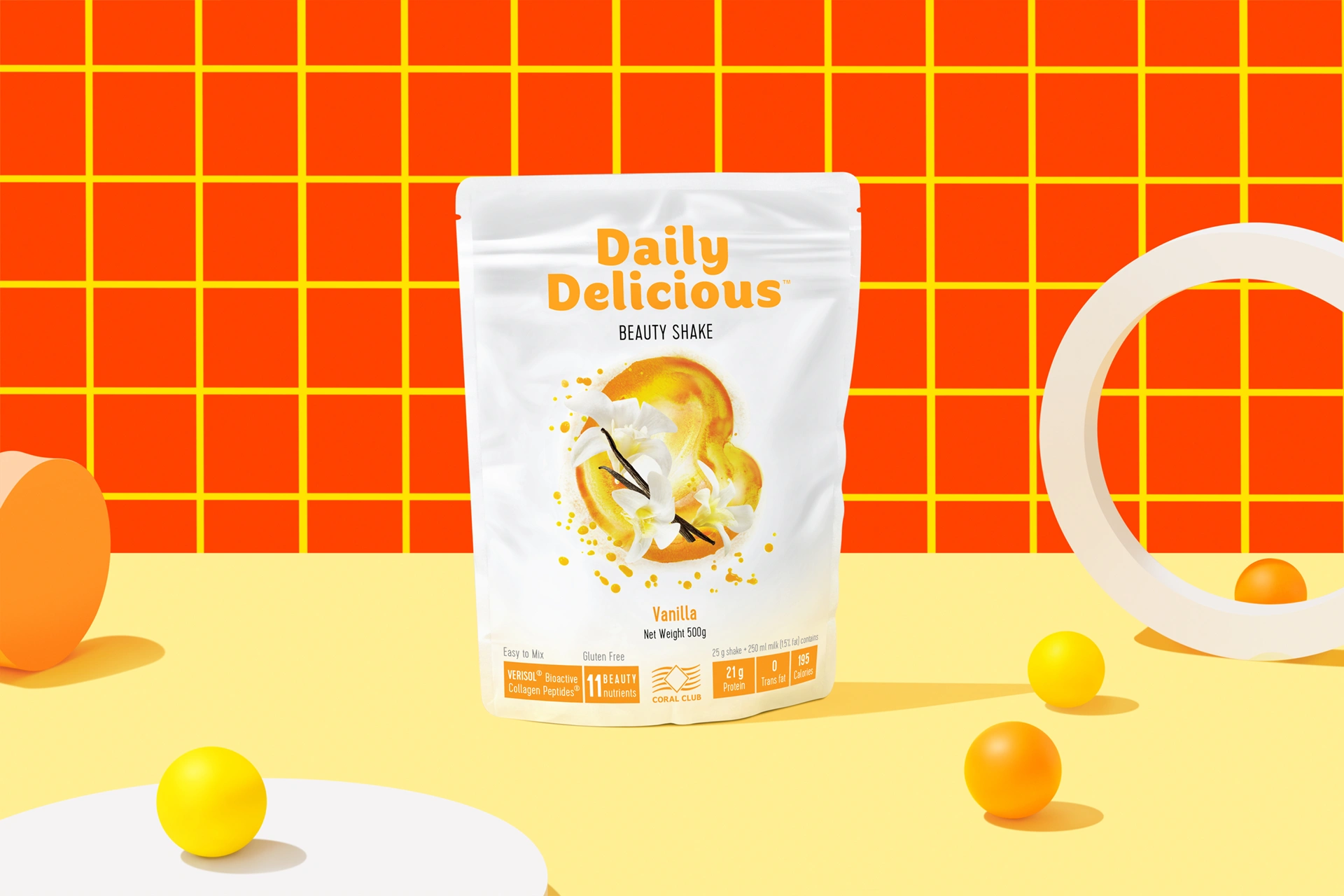 Daily Delicious - koktajl proteinowy - wanilia - Image 2
